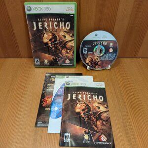 Clive Barker's Jericho (Xbox 360, 2006) Complete w/ Manual TESTED - VGUC